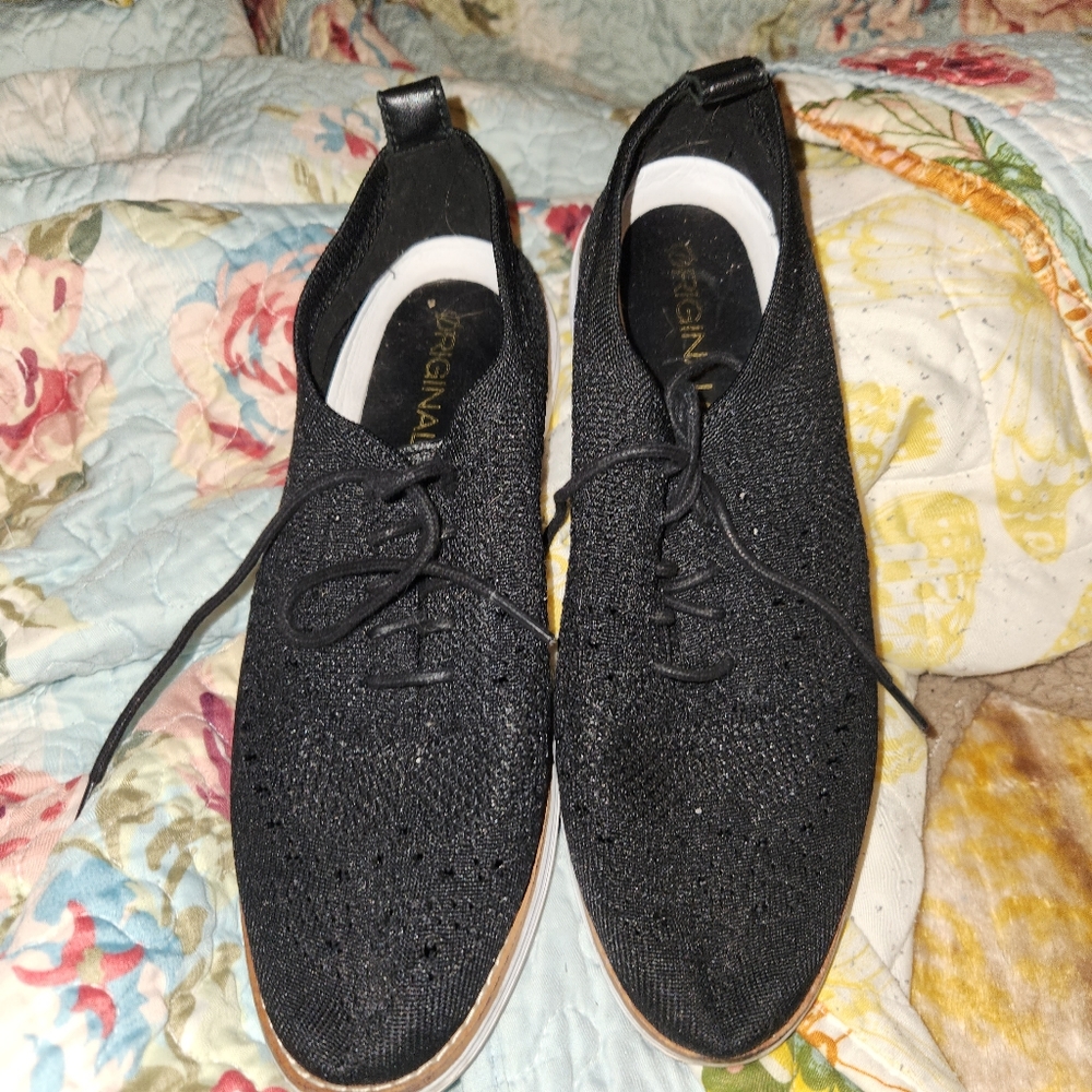 Cole haahn Øriginal Grand black  Stitchlite Oxfords womens 8.5